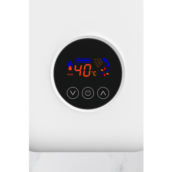 Wyświetlacz LED podgrzewacza wody VIQTIS z regulacją temperatury