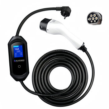 Przenośna ładowarka do samochodu elektrycznego TYPE 2, 3,5 kW, wodoodporna